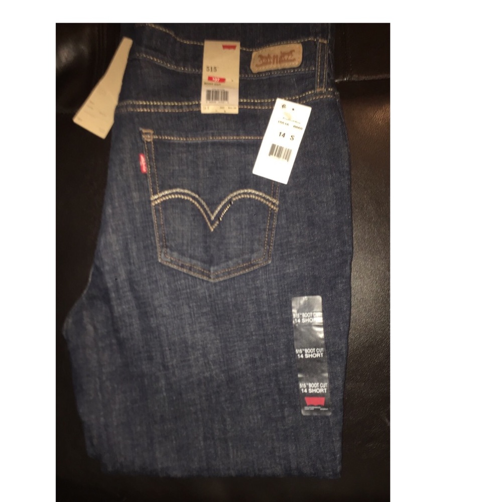 Levi’s 515.  Blue Jeans. NWT. 14Short.